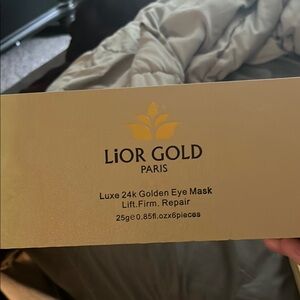 Lior Gold 24k Golden Eye Mask